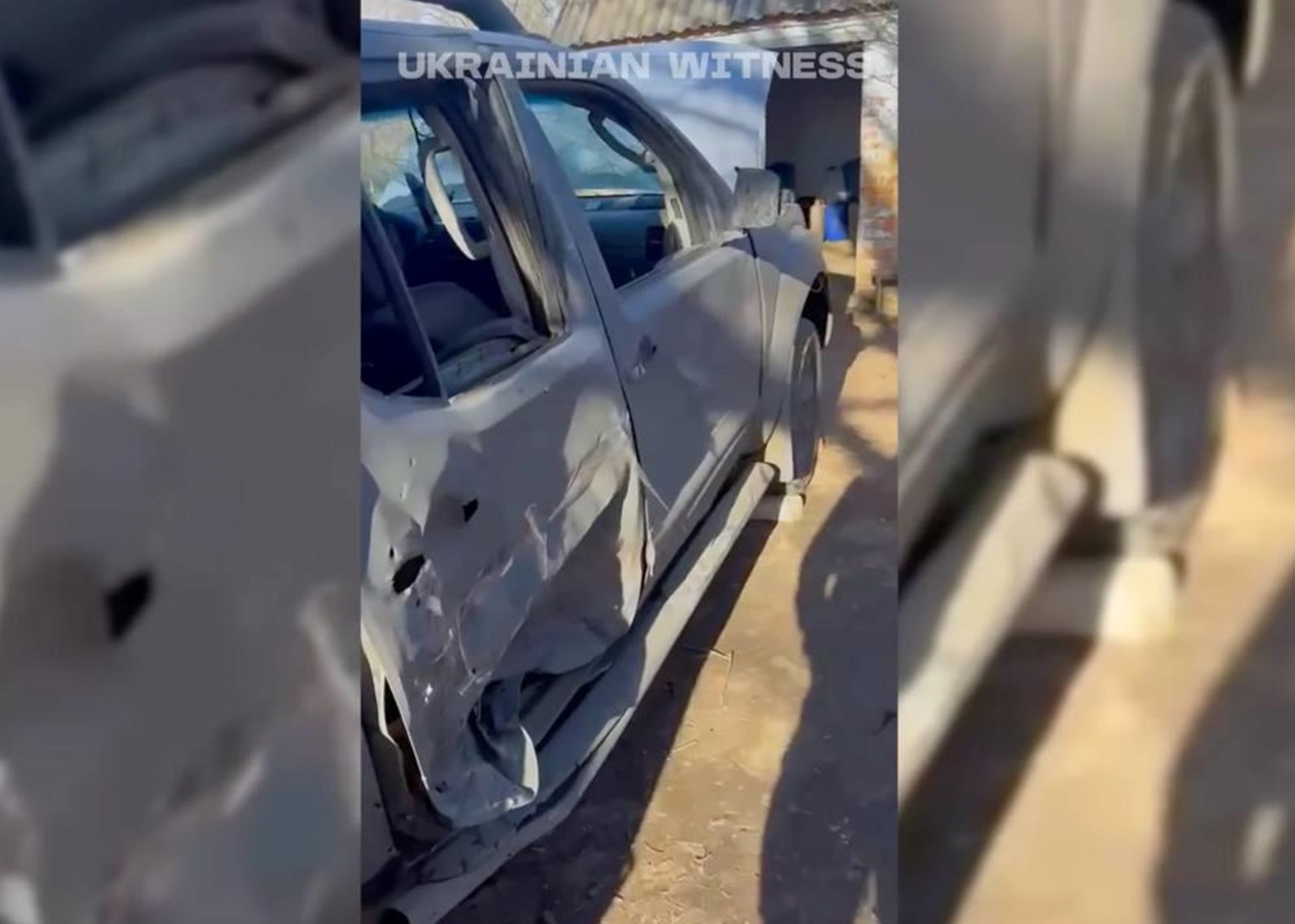 На Харківщині дрон РФ влучив в авто з журналістом