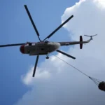 Ліквідація наслідків обстрілу у Дарницькому районі: працює авіація та роботизована техніка
