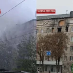П’ять місяців після обстрілу: будинок на Табірній у Києві досі із вибитими вікнами