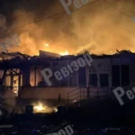У Броварах зруйновано магазин внаслідок атаки РФ