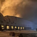 На Київщині горять склади Рошен - соцмережі